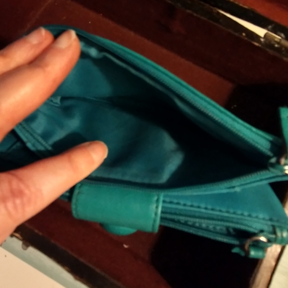 Turquoise Bifold Wallet - Picture 5 of 11